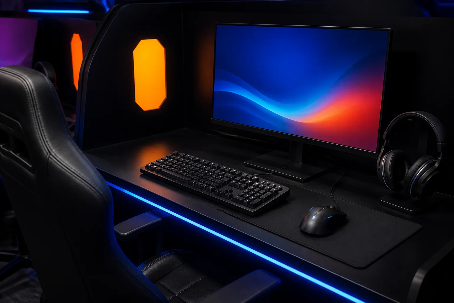 Hazır ve temiz PC istasyonu