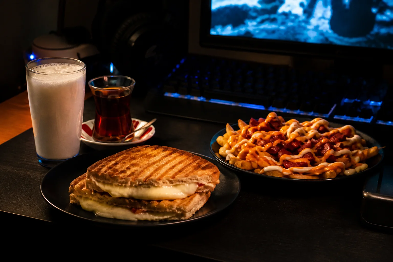 Gece arası sıcak tabak